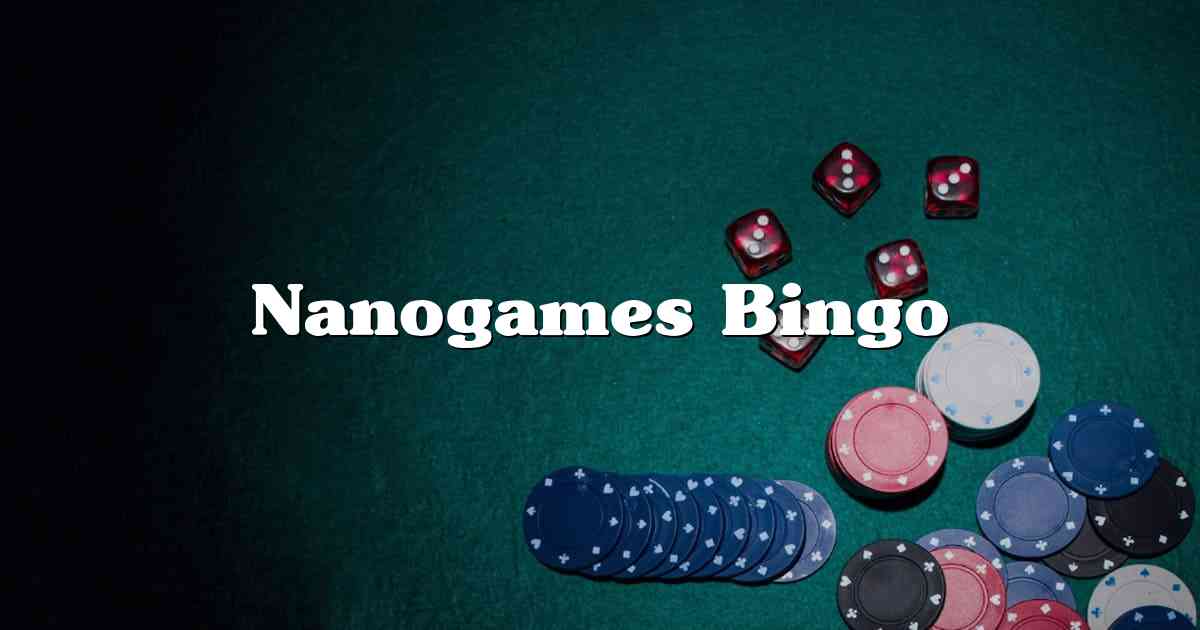 Nanogames Bingo