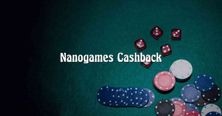 Nanogames Cashback
